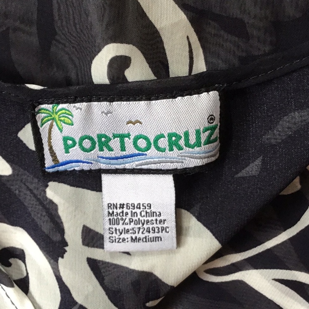Portocruz blue and white swim cover-up - Picture 7 of 7